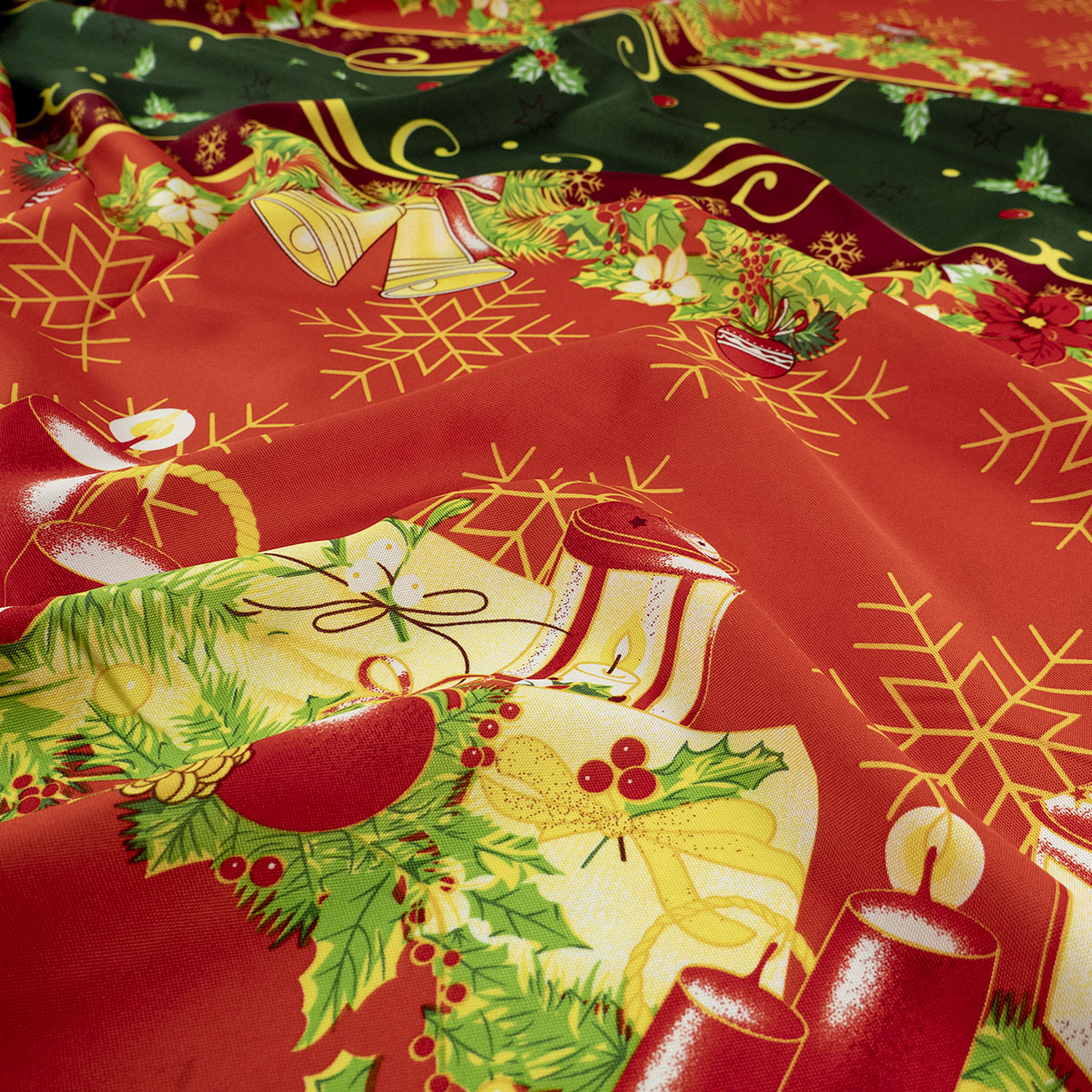 MANTELERIA NAVIDAD BLANCO PAPIRO