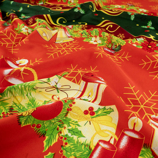 MANTELERIA NAVIDAD BLANCO PAPIRO