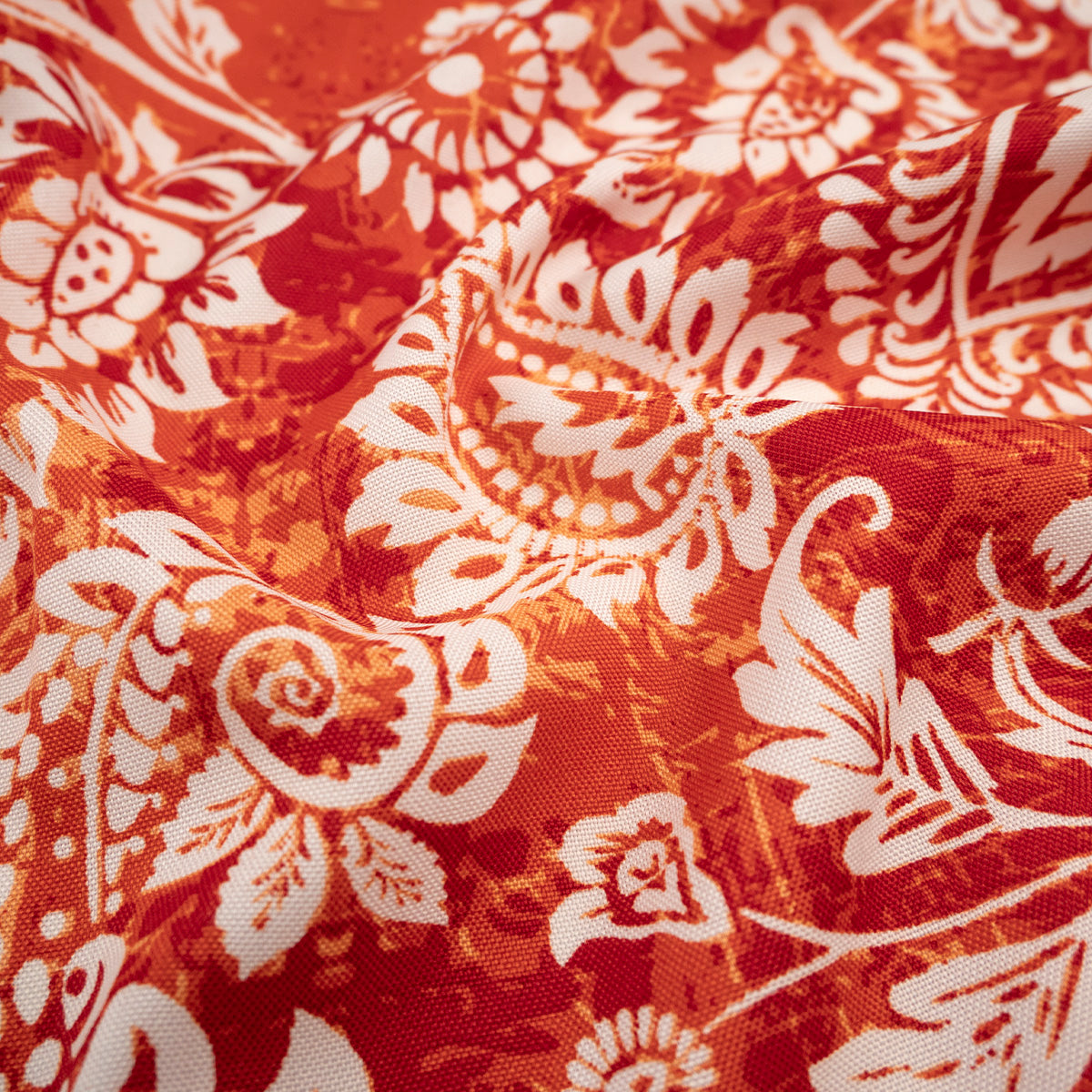 MANTELERIA ESTAMPADA NARANJA TERRACOTA BULGAROS