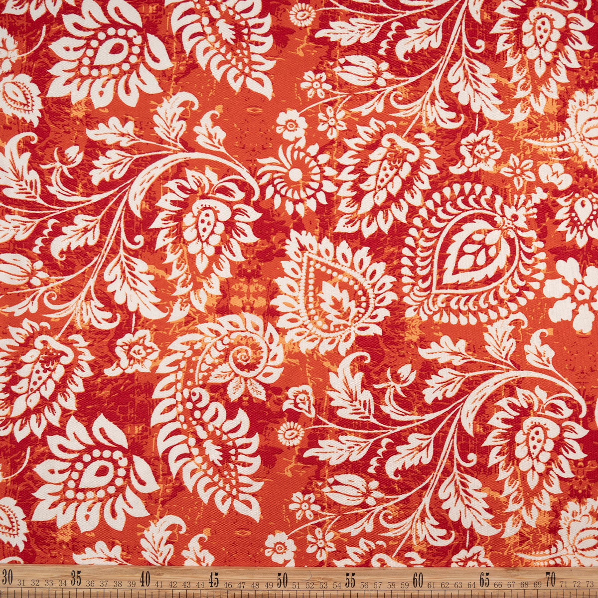 MANTELERIA ESTAMPADA NARANJA TERRACOTA BULGAROS