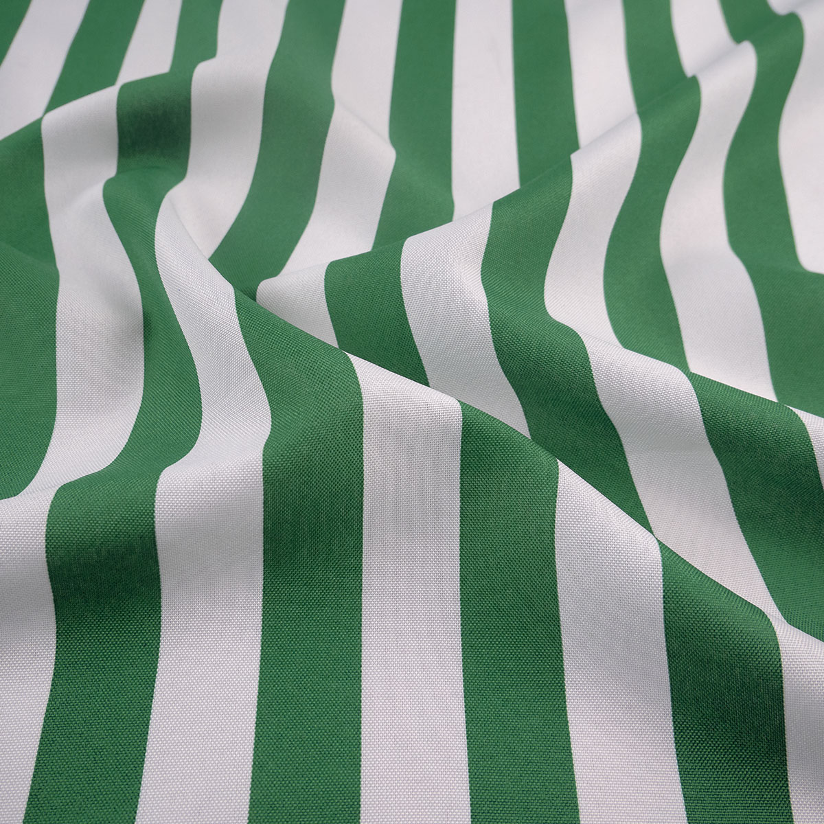 MANTELERIA ESTAMPADA VERDE FRIJOL CON RAYAS