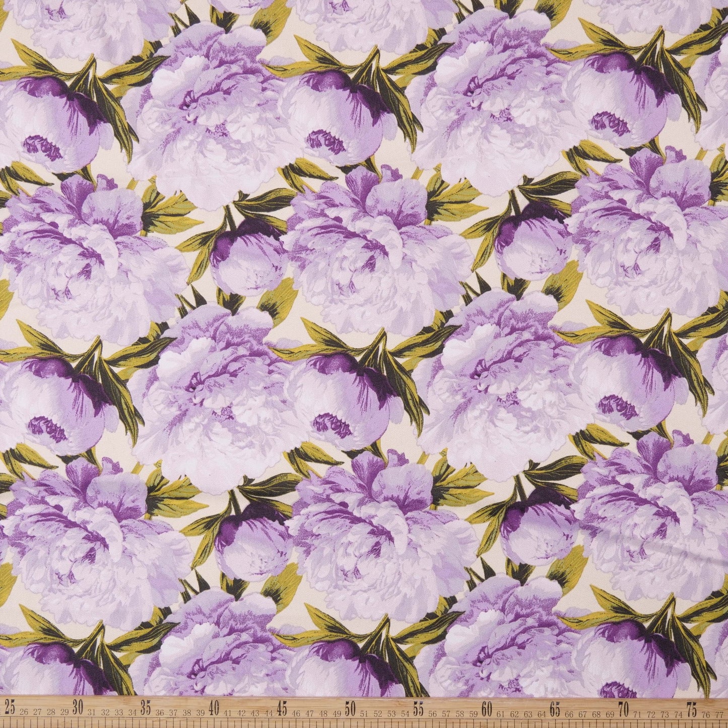 MANTELERIA ESTAMPADO VAINILLA FLORES GRANDES