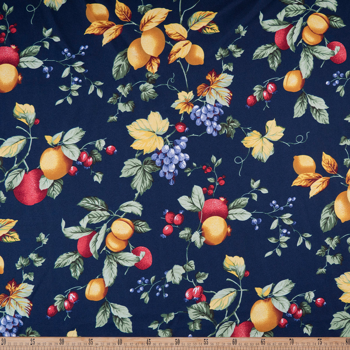 MANTELERIA ESTAMPADO AZUL ECLIPSE TOTAL FRUTAL CITRICO