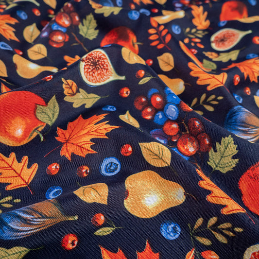 MANTELERIA ESTAMPADA AZUL ECLIPSE TOTAL FRUTAS