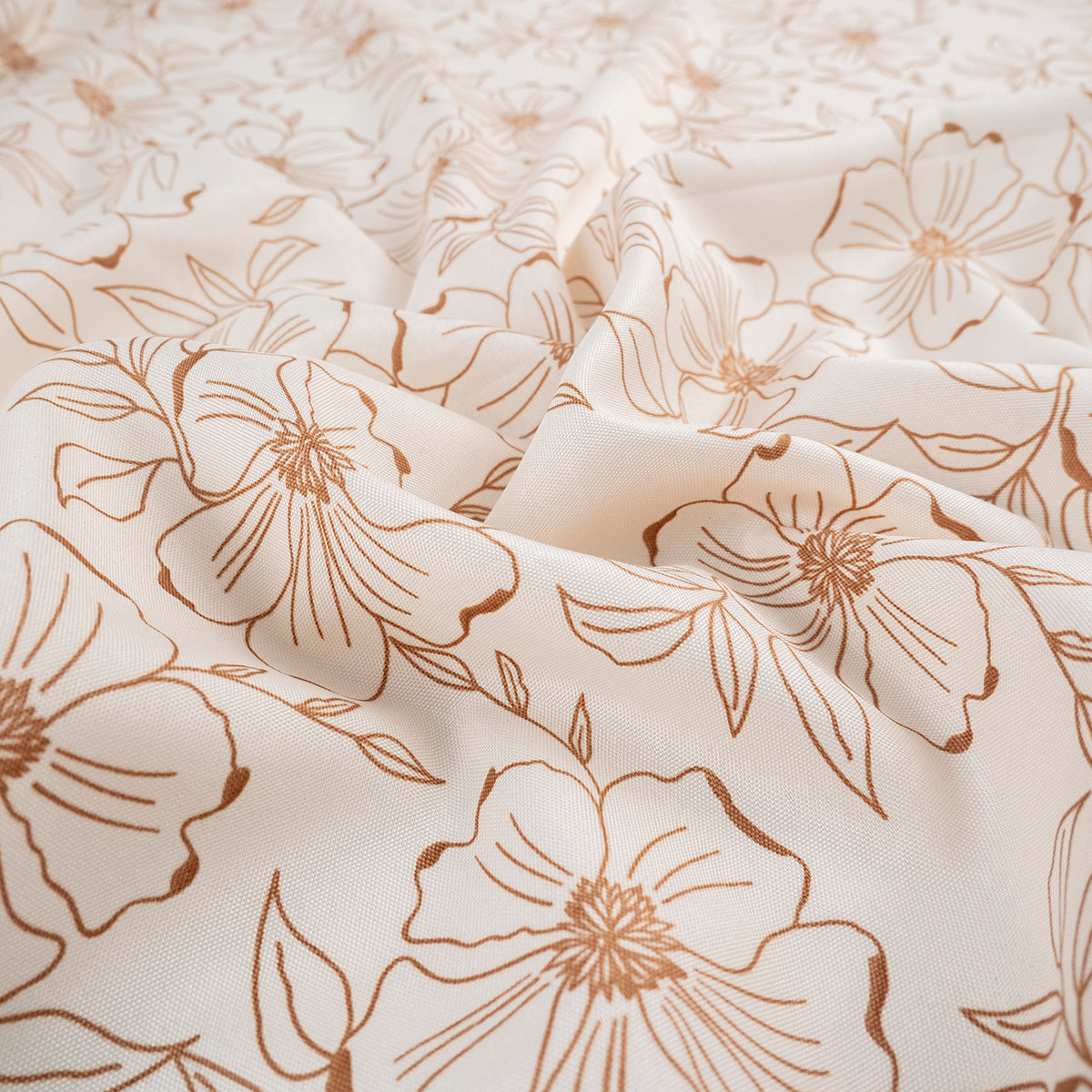 MANTELERIA ESTAMPADA BLANCO PAPIRO