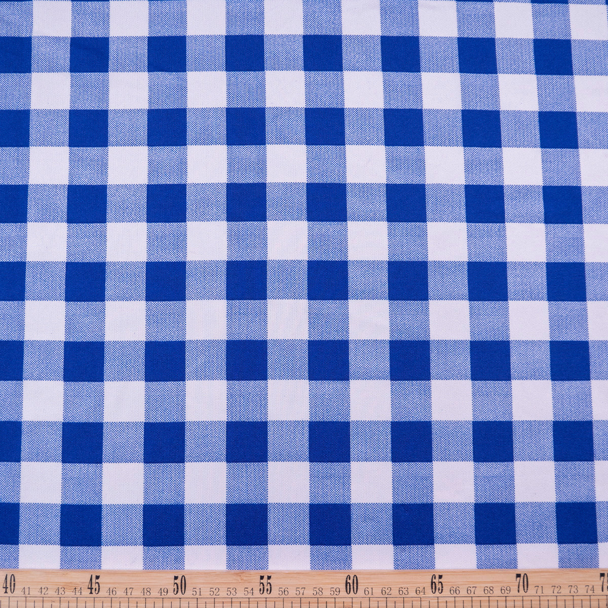 MANTELERIA ESTAMPADA AZUL OLIMPIA CUADRILLÉ