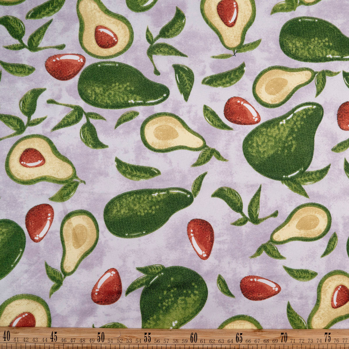MANTELERIA ESTAMPADA GRIS ALLOY AGUACATE