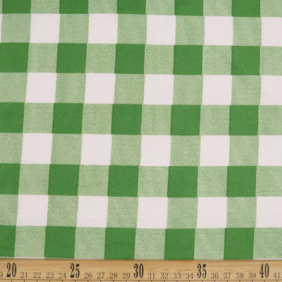 MANTELERIA ESTAMPADA VERDE LIMA CUADRILLÉ