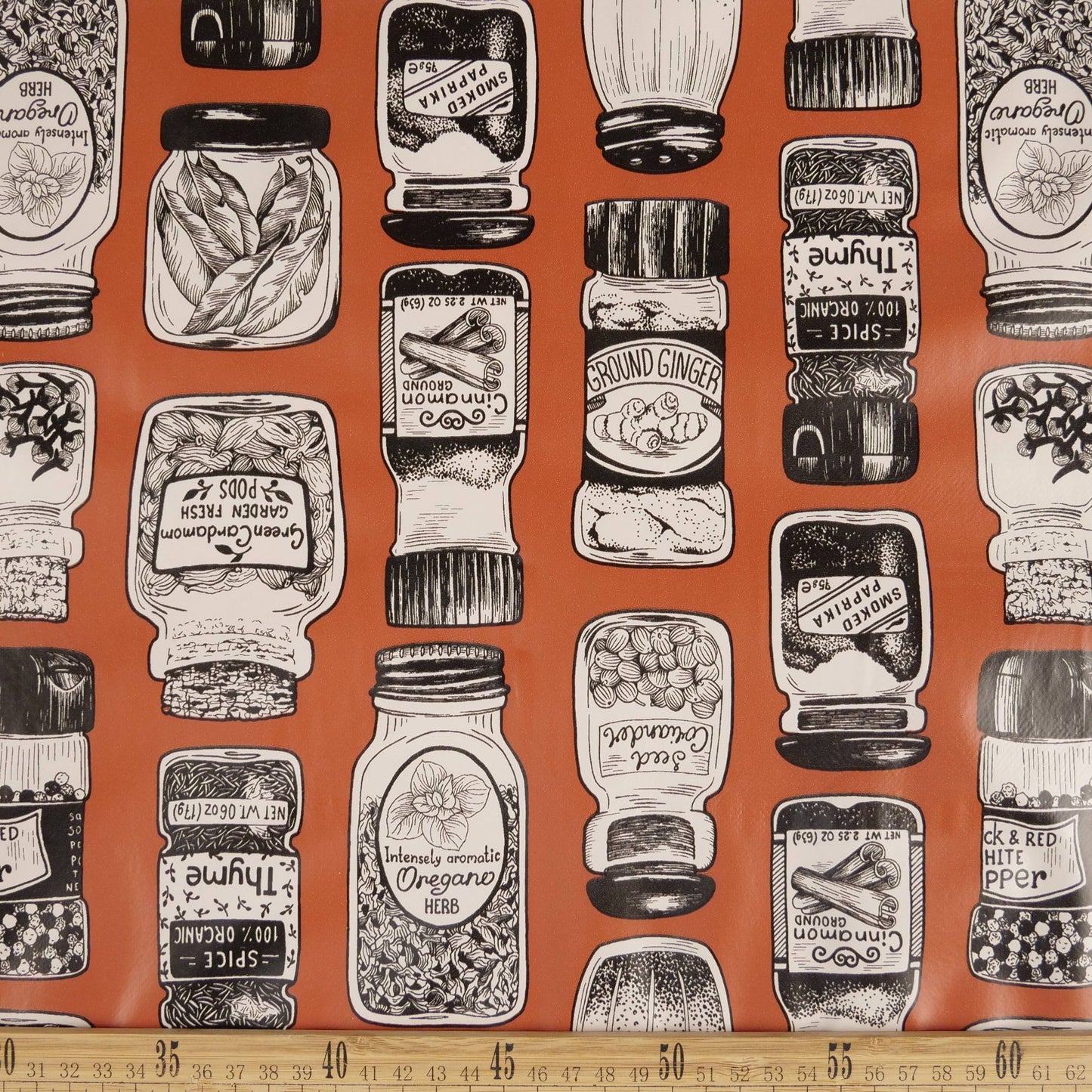 PVC DOBLE ESTAMPADO MARRON ADOBE COCINA