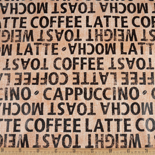 PVC DOBLE ESTAMPADO MARRON OJO TIGRE COCINA