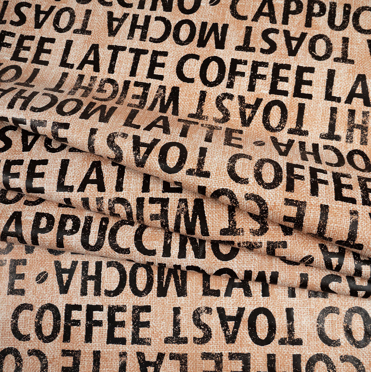 PVC DOBLE ESTAMPADO MARRON OJO TIGRE COCINA