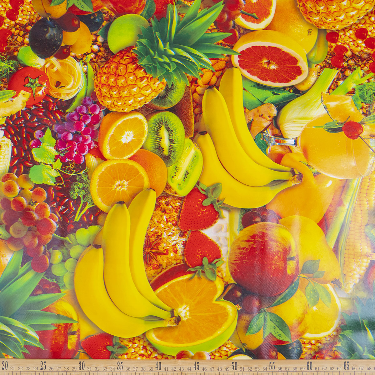 PVC DOBLE ESTAMPADO AMARILLO ORO