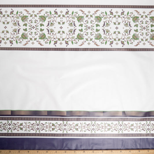 PVC DOBLE ESTAMPADO AZUL ECLIPSE CON GUARDAS