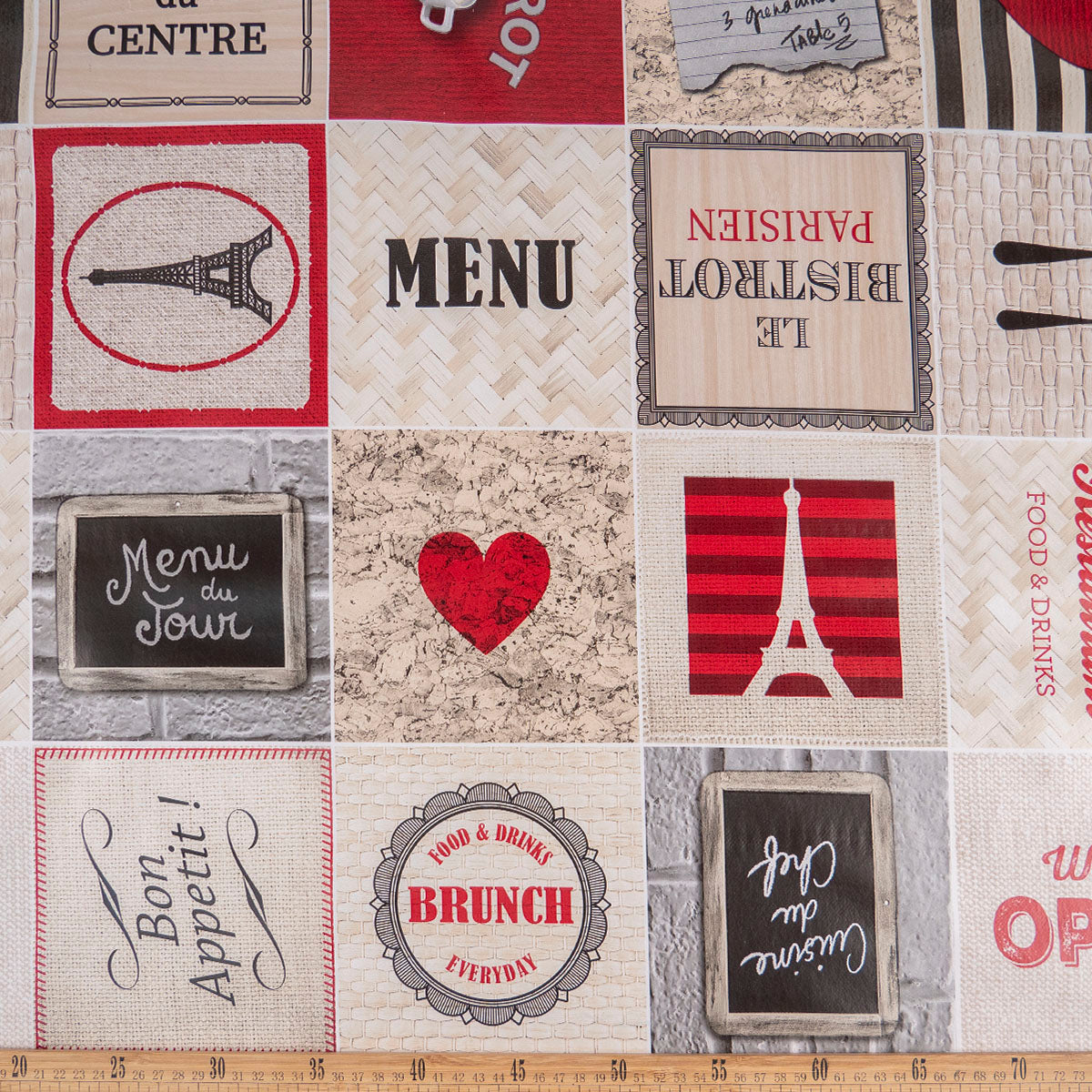 PVC DOBLE ESTAMPADO BEIGE ARENA WARM PARIS