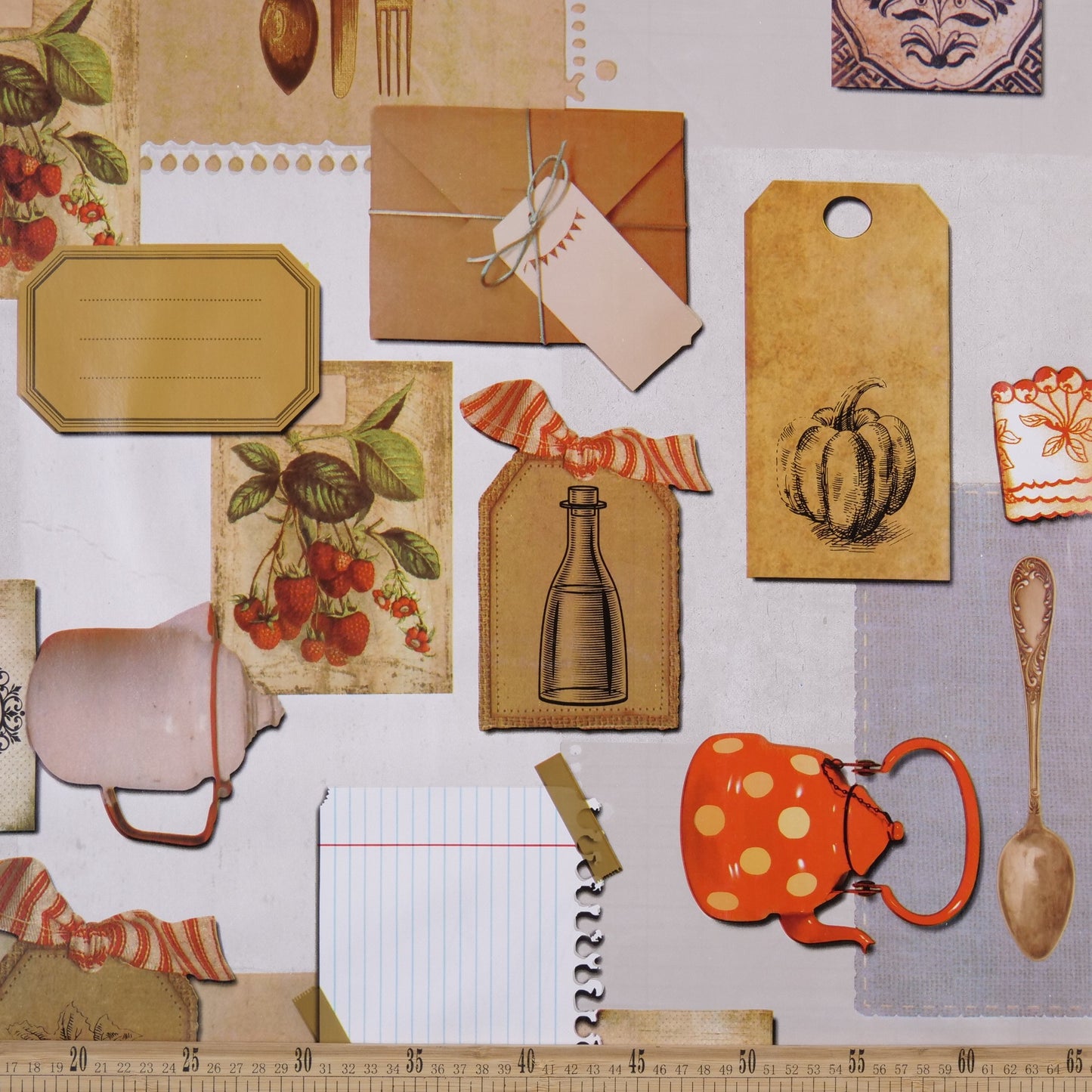 PVC DOBLE ESTAMPADO BLANCO PAPIRO COCINA