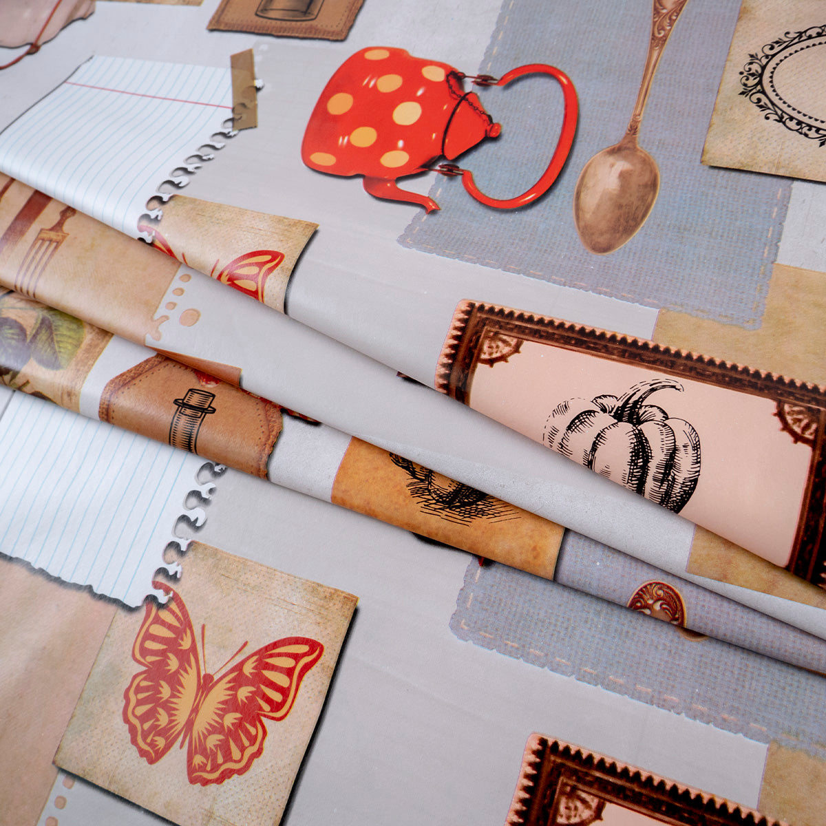 PVC DOBLE ESTAMPADO BLANCO PAPIRO COCINA