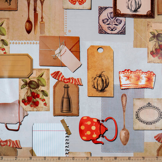 PVC DOBLE ESTAMPADO BLANCO PAPIRO COCINA