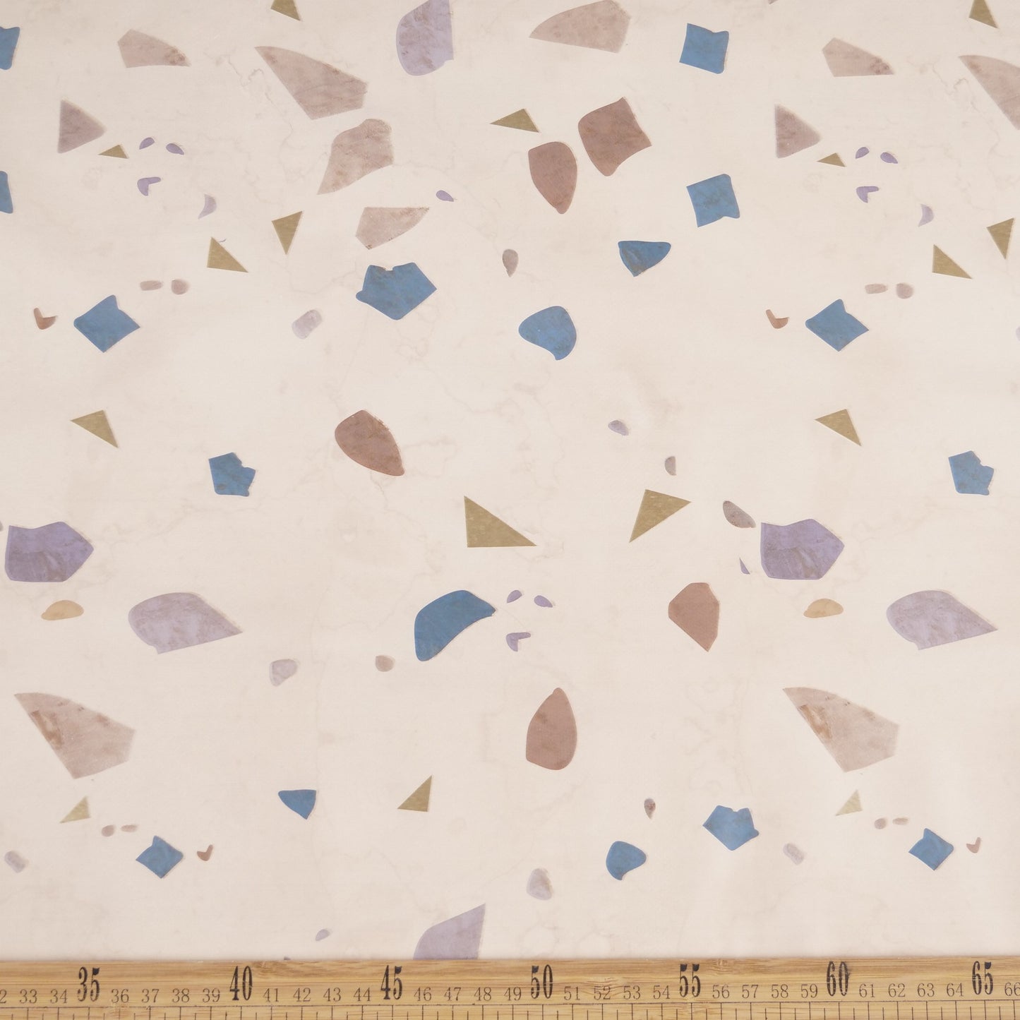 PVC DOBLE ESTAMPADO BEIGE LANA