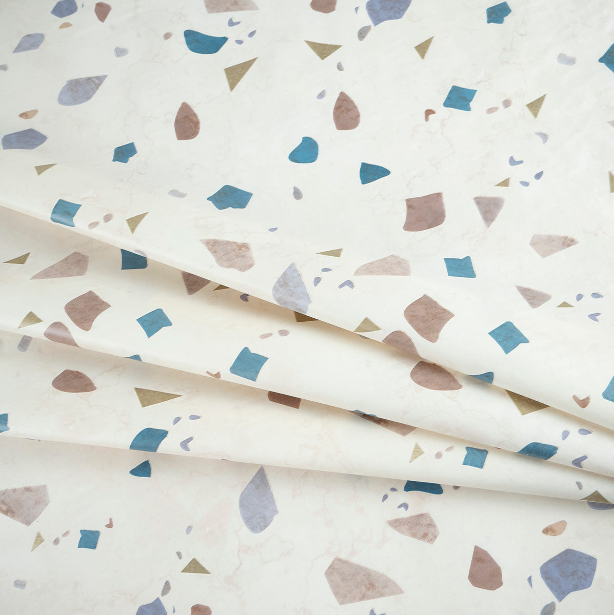 PVC DOBLE ESTAMPADO BEIGE LANA