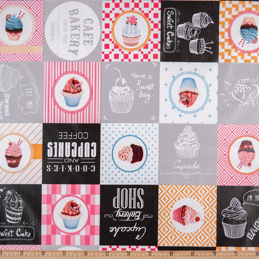 PVC DOBLE ESTAMPADO NEGRO METEORITO COLLAGE