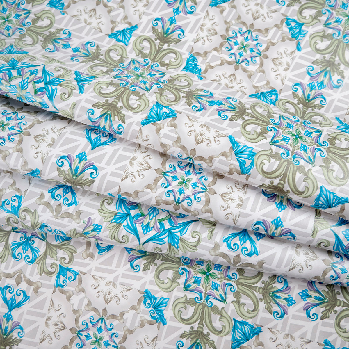 PVC DOBLE ESTAMPADO GRIS ALLOY MARROQUI