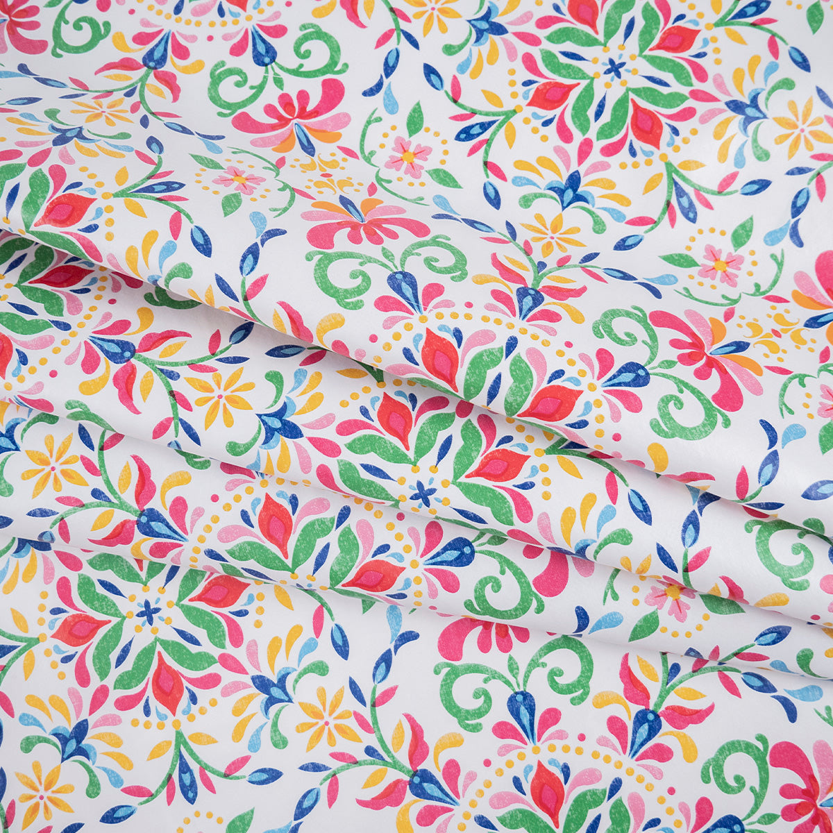 PVC DOBLE ESTAMPADO ROSA FANDANGO MARROQUI