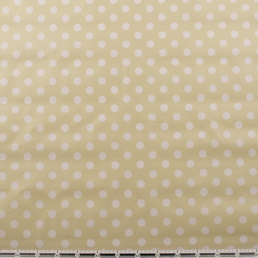 PVC DOBLE ESTAMPADO AMARILLO CERA CON MOTAS
