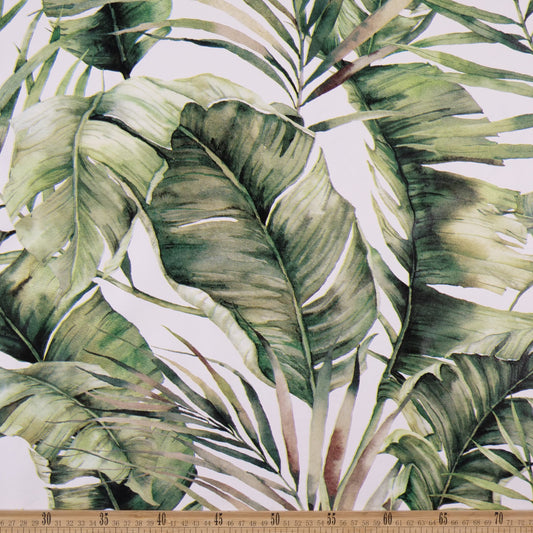 PVC DOBLE ESTAMPADO VERDE HOJA