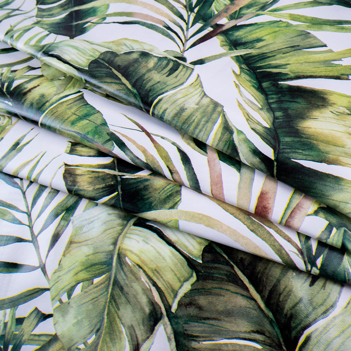PVC DOBLE ESTAMPADO VERDE HOJA