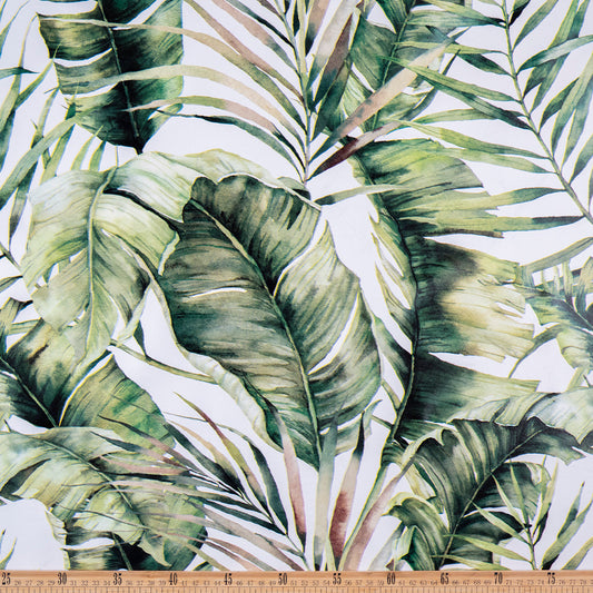 PVC DOBLE ESTAMPADO VERDE HOJA