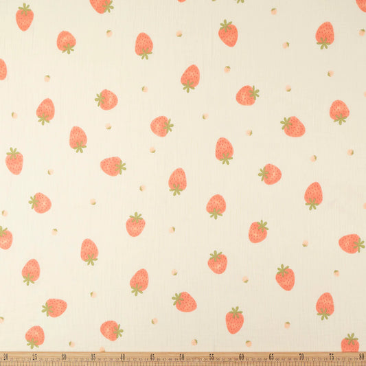 LIENCILLO INFANTIL BEIGE ARENA CLARA FRUTILLAS