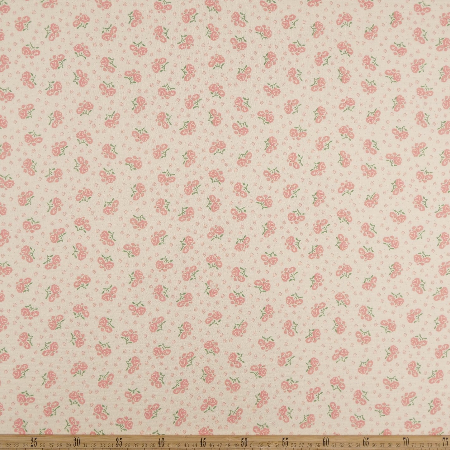 BABY COTTON INFANTIL BEIGE ARENA CLARA FLORES ROSADAS