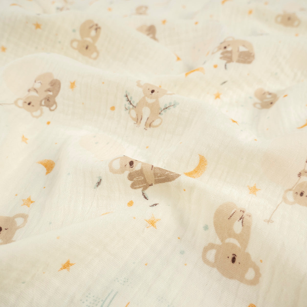 BABY COTTON INFANTIL AMARILLO CERA KOALAS