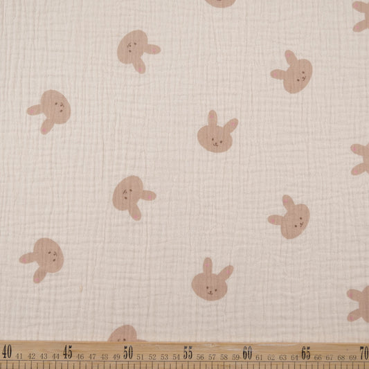 BABY COTTON INFANTIL BLANCO PAPIRO CONEJOS