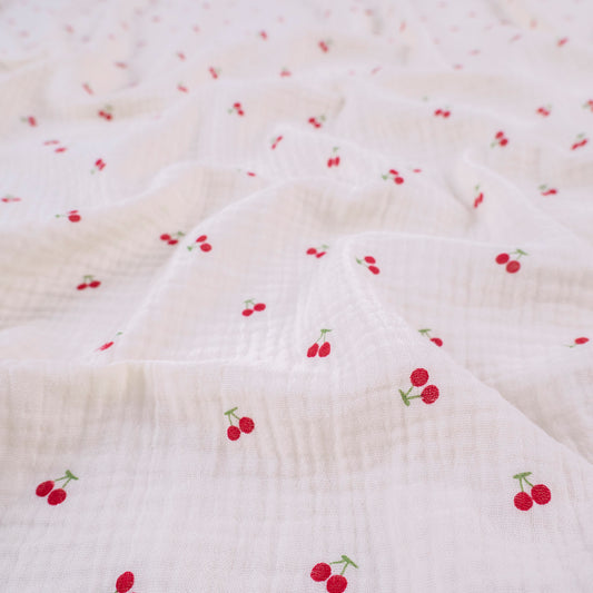 BABY COTTON INFANTIL BLANCO PAPIRO CEREZAS