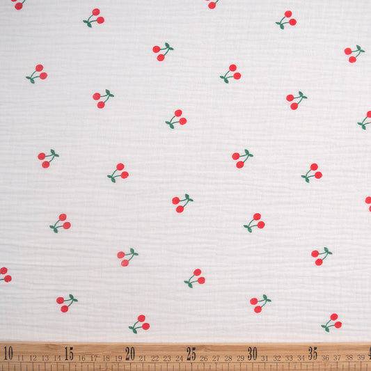 BABY COTTON INFANTIL BLANCO BRILLANTE CEREZAS