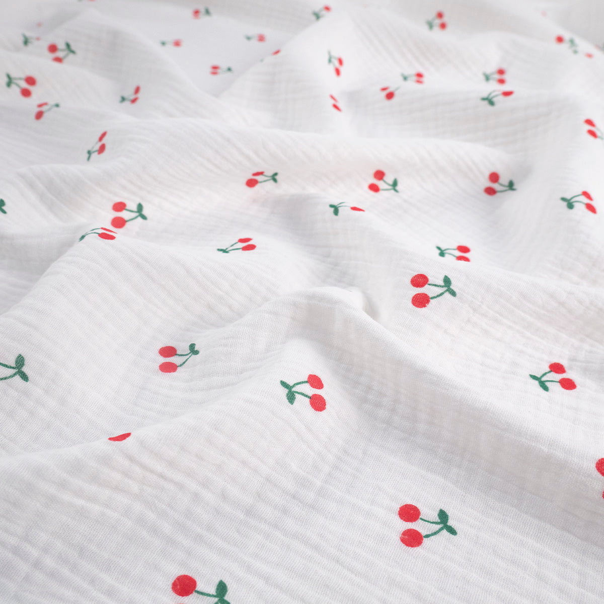 BABY COTTON INFANTIL BLANCO BRILLANTE CEREZAS