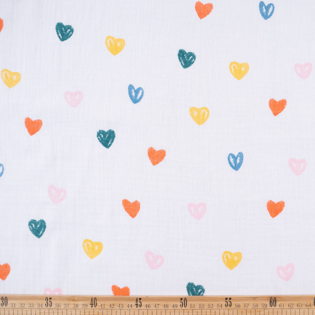 BABY COTTON INFANTIL BLANCO BRILLANTE CORAZOES PINTADOS