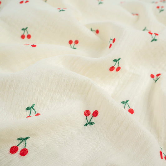 BABY COTTON INFANTIL AMARILLO CERA CON CEREZAS