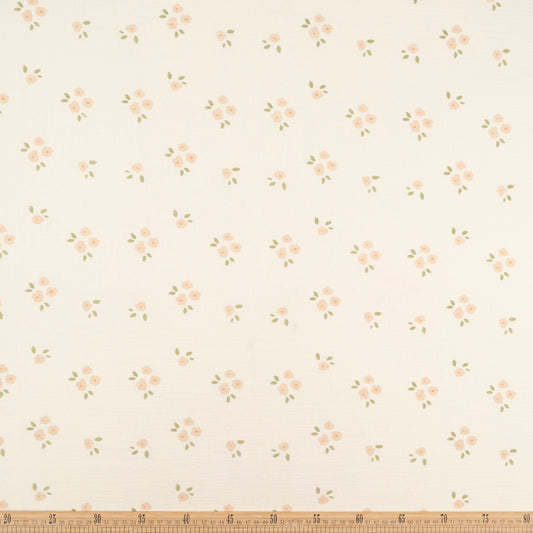 BABY COTTON INFANTIL BEIGE ARENA CLARA FLORES PEQUEÑAS