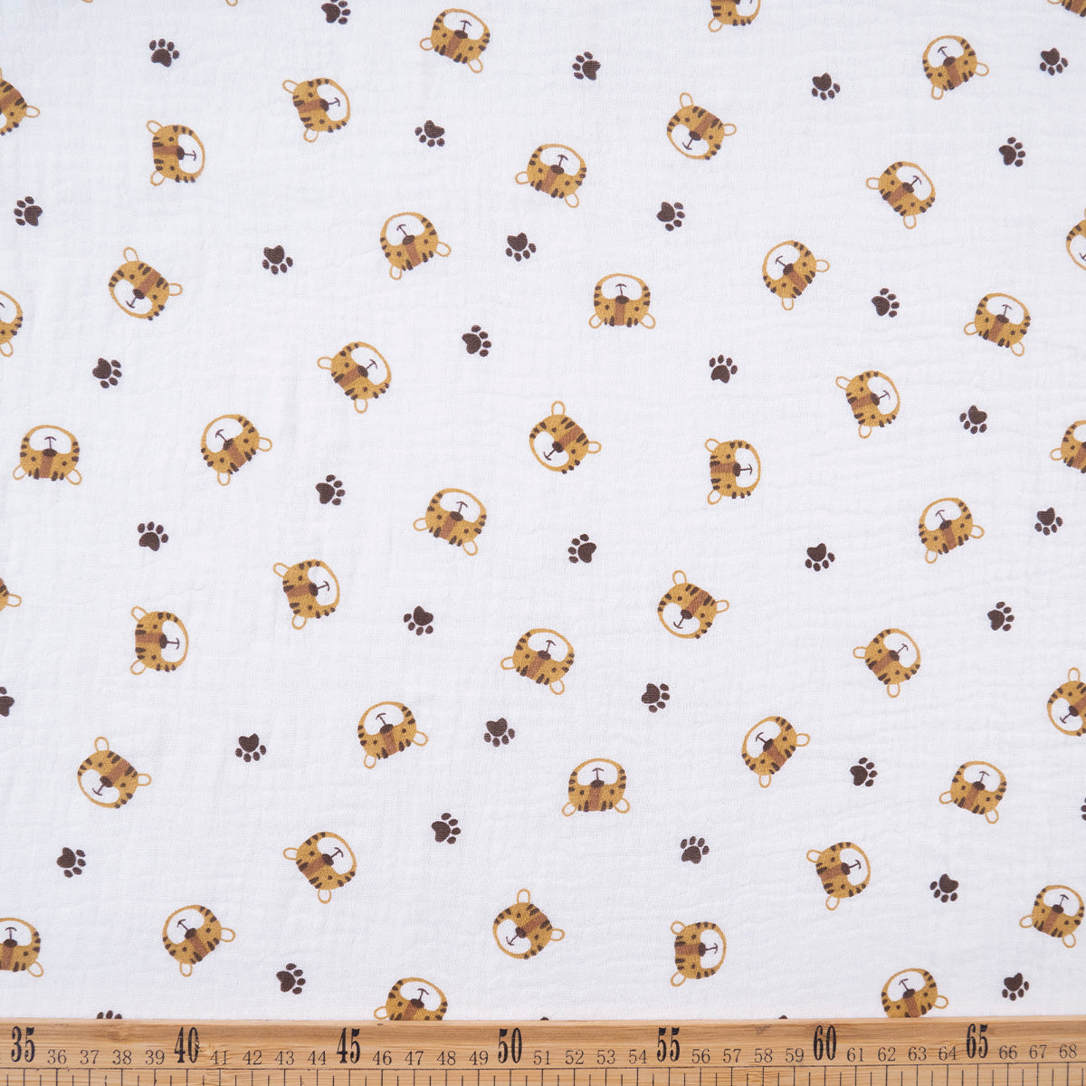 BABY COTTON INFANTIL BLANCO BRILLANTE LEONES