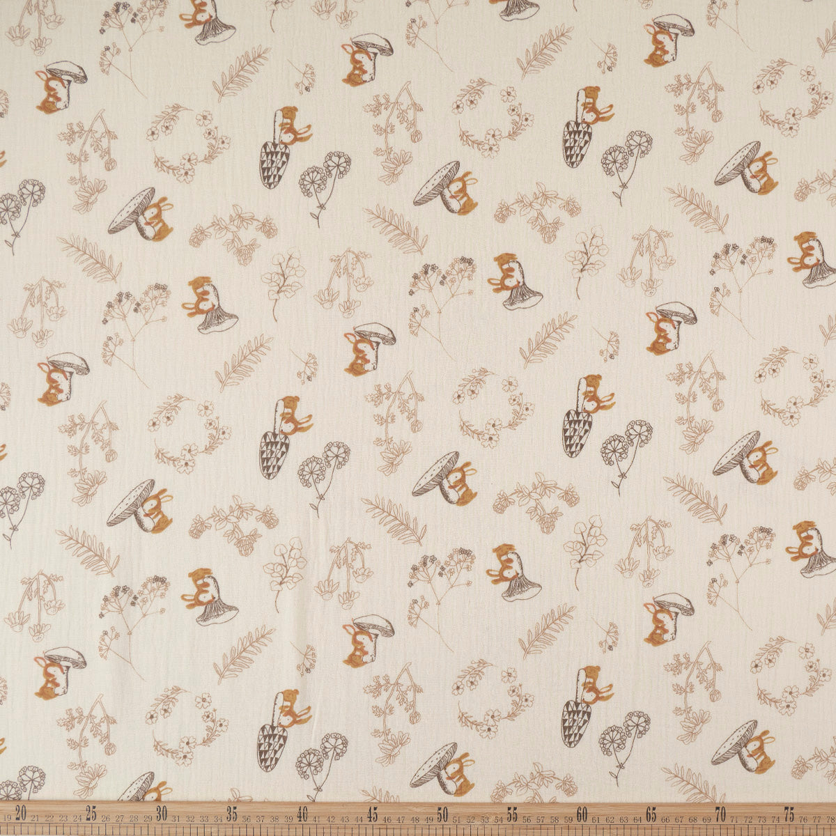 BABY COTTON INFANTIL BEIGE ARENA CLARA CONEJITOS