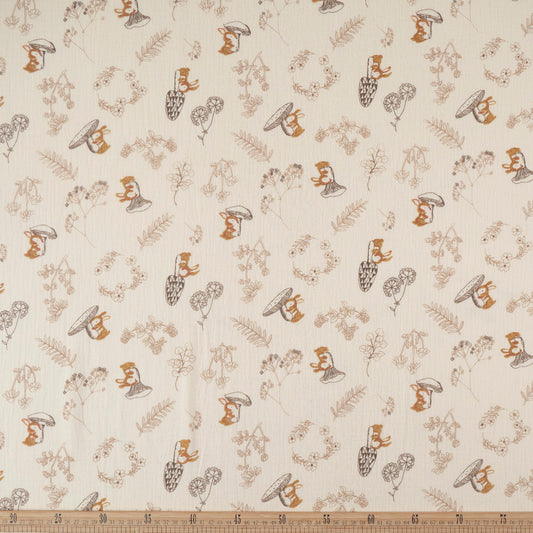 BABY COTTON INFANTIL BEIGE ARENA CLARA CONEJITOS