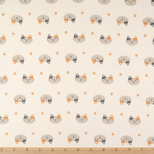 BABY COTTON INFANTIL BEIGE ARENA CLARA GATITOS