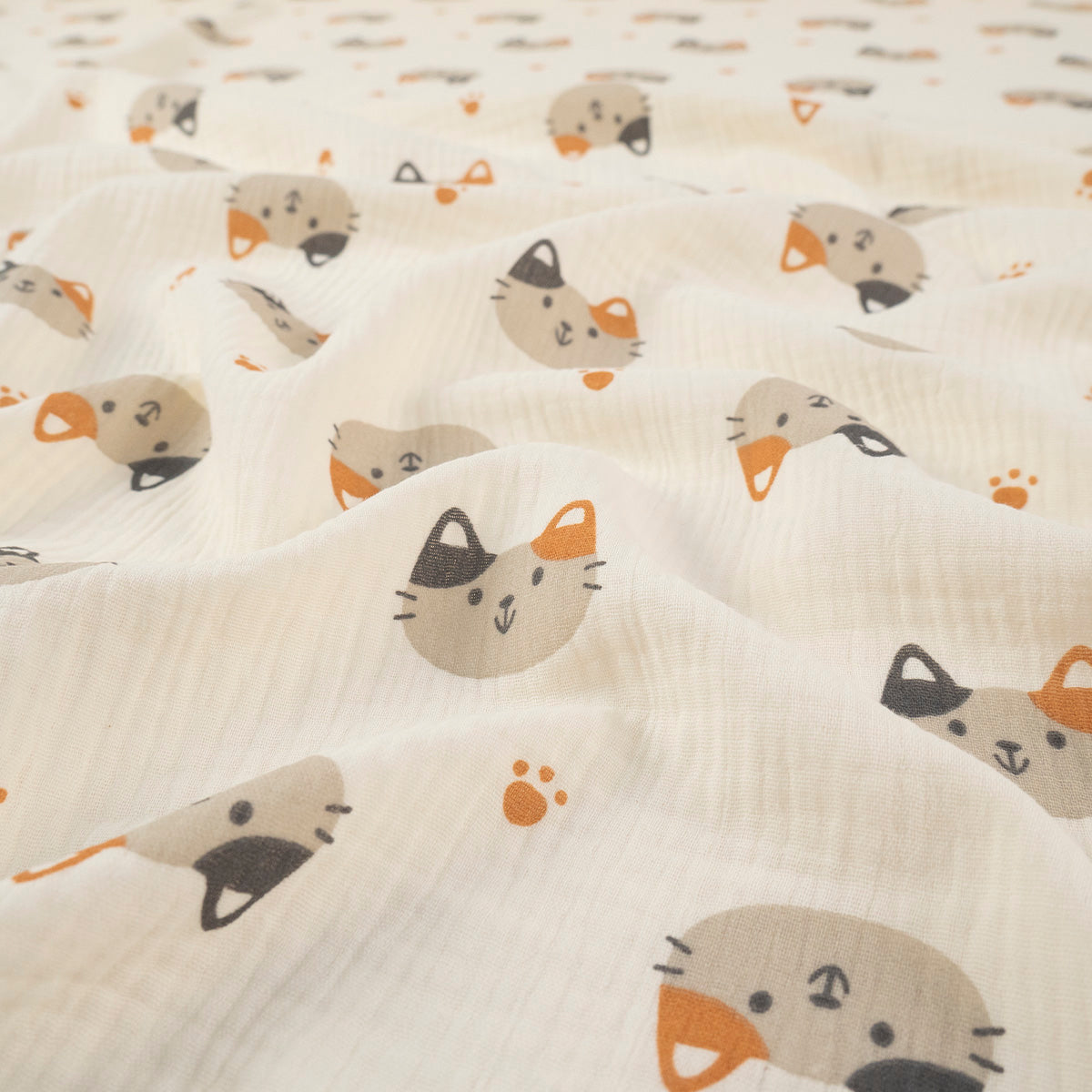 BABY COTTON INFANTIL BEIGE ARENA CLARA GATITOS