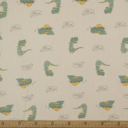 BABY COTTON INFANTIL AMARILLO CERA DINO