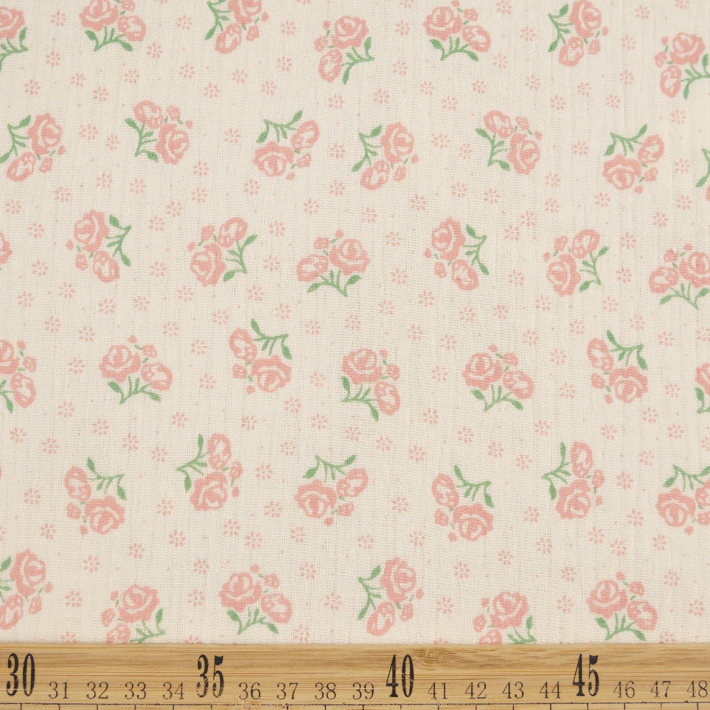 BABY COTTON INFANTIL AMARILLO CERA CON FLORES ROSAS