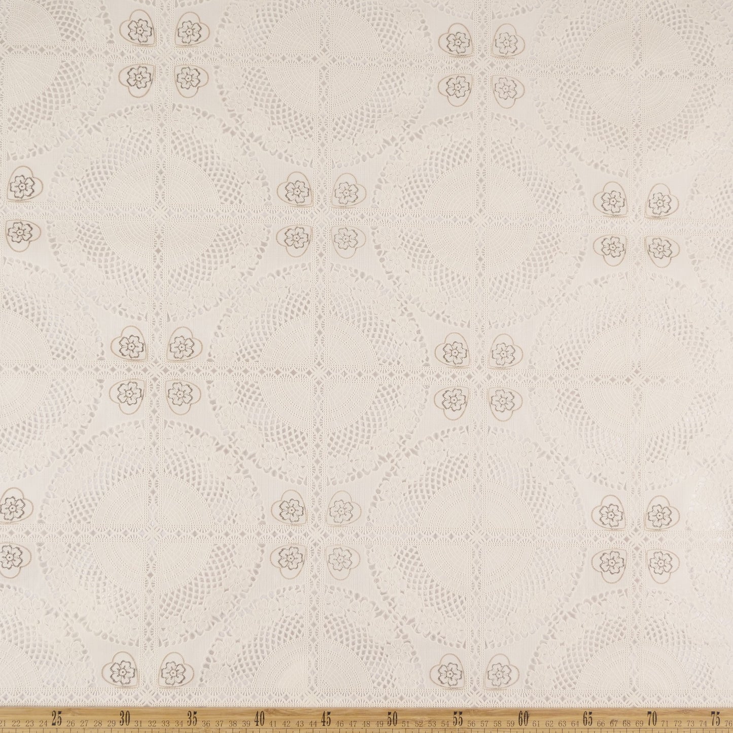 PVC JACQUARD NATURAL PERGAMINO