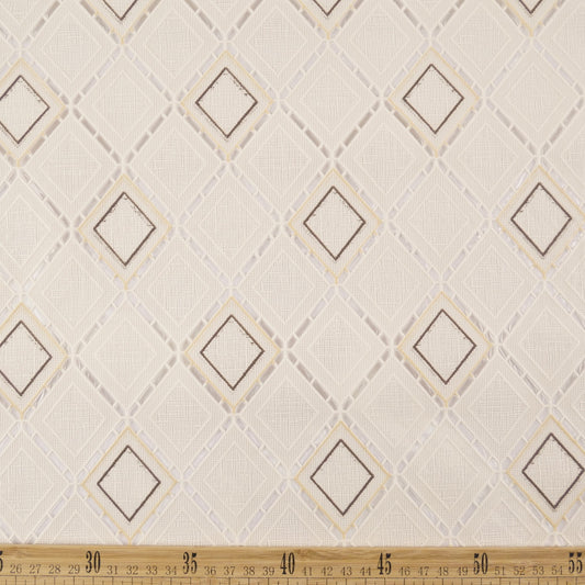 PVC JACQUARD NATURAL PERGAMINO
