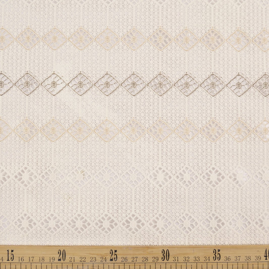 PVC JACQUARD NATURAL PERGAMINO